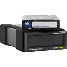Tandberg 1tb, Siyah, Usb3 + ile Tandberg Rdx Harici Sürücü Kiti Windows Yedekleme ve Apple Time Machine Desteği 8864-RDX Dahil