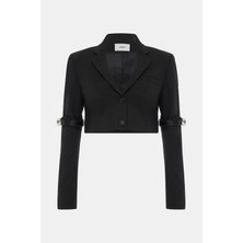 Coperni Copernı Black Buttoned Jacket
