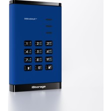 Istorage Diskashur3 SSD 2 Tb Blue – Güvenli, Taşınabilir SSD – Şifre Korumalı – Toz ve Su Itici – Donanım Şifreleme