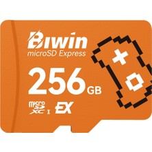 Biwin Bıwın Amber ME300 Microsd Express Card 256GB, 900MB/S'YE Kadar Okuma Hızı, 800MB/S'YE Kadar Yazma Hızı, Sd 7.1, Pcıe GEN3X1 & UHS-I/C10/V30/U3/A1