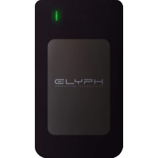 Glyph Üretim Teknolojileri Atomik Ssd, USB C(3.1, Gen2), USB 3.0, Thunderbolt 3 (2 Tb, Siyah), AR2000BLK