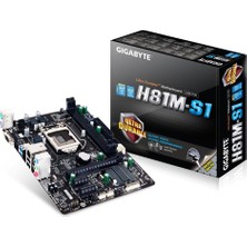 Gigabyte GA-H81M-S1 Anakart, GA-H81M-S1