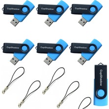 Cupshadow USB Bellek, 8 Gb, 15 Parça, Bulk-Usb Bellek, USB 2.0, 8 GB Flash Sürücü, 15 Parça, USB Bellek, Lcwamy USB (Mavi)