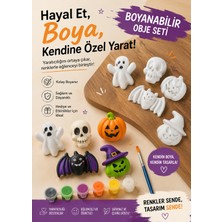 Halloween 6lı Boyanabilir Obje