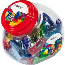 Emtec USB Bellek 32 GB C410 USB 2.0 Şeker Kavanoz 80 Adet (ECMMD32GC410JAR)