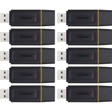 Kingston 128GB Datatraveler Exodia Flash Drive - DTX128GB (Pack Of 10)