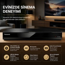Panasonic 4K UHD Blu-Ray Oynatıcı "görüntüyü Tv'ye, Sesi Amfiye Ayrı Aktarın"