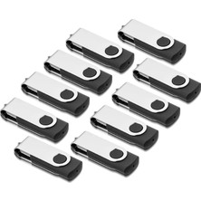Aretop USB Bellek, Aretop Bellek Çubuğu, 32 Gb, 10 Parça, 32 GB Başparmak Sürücüleri, Döner Tasarım, Bilgisayar / Tablet / Dizüstü Bilgisayar / Araba / Tv Için LED Ekran ile (10 Parça, Kapak Kemeri Il