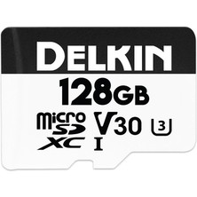 Delkin Devices Hyperspeed Microsdxc Uhs-I (V30) Hafıza Kartı, 128 GB