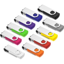 Aretop USB Bellek, 16 Gb, Bellek Çubuğu 2.0, 16 Gb, USB Bellek, Bilgisayar / Tablet / Dizüstü Bilgisayar / Araba / Tv Için LED Ekran ile (10 Asılı Bant ile Farklı Renkler)