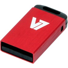 V7 VU24GCR-RED-2E 4gb Nano Bellek Çubuğu USB 2.0 Kırmızı