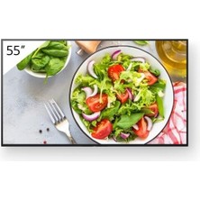 Sony FW-55BZ35L Afichage De Mesajlar Panneau Plat De Sinyalizasyonnumrique 139.7 cm (55") LCD Wifi 550 Cd/m2 4K Ult