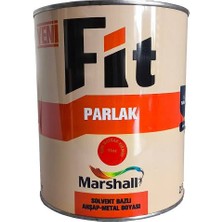 Marshall Fit Parlak Bayrak Kırmızı Yağlıboya 2,5 Lt