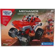 Clementoni Mekanik Laboratuvarı Monster Truck - Stem Seti