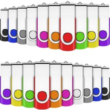 Eastbull USB Bellek 2gb 50 Adet Bellek Sticks Renkli Bellek Sticks 2 GB Katlanabilir Datamemory Çok Renkli (2gb, Çok Renkli 50 Paket)