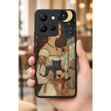 BG AKSESUAR Vivo Y36 Uyumlu Artnouveau Desenli Kamera Korumalı Darbelere Dayanıklı Kılıf