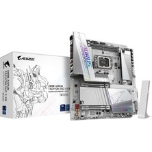 Gigabyte Gıgabyte Z890 Aorus Tacchyon Duo x Ice Intel Lga 1851 Eatx Anakart, Desteklenen Core Ultra (Seri 2), Ddr5, 18+12+2 Güç Fazı, 4x M.2, Pcıe 5.0, Thunderbolt 4, Wifi7, 5gbe, Ez-Latch, D5 Biyonik