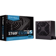 Silverstone SST-ST60F-ES230 Strider Essential Serisi - 600 Watt