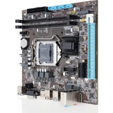 Licaevey Lıcaevey Lga 1151 Cpu Için Lıcaevey H110 Oyun Anakartı Atx, 6. Gen Çekirdek I3 I5 I7, Ddr4 2400MHZ, M.2 Nvme, Sata, Sata3 6 Gb/s, Pcıe Yuvaları