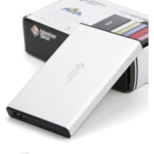 Masterstor 250GB Harici Sabit Sürücü USB 3.0 Ultra Hızlı Sabit Sürücü 2.5 Inç Taşınabilir Sata Dizüstü Sabit Sürücü Gümüş (250GB)