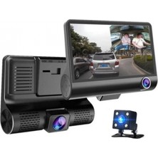 MiraLive Vothoon Araç Içi Kamera Gece Görüşlü 3 Kameralı 4 Inç 1080P Yol Kayıt Kamerası Geri Vites