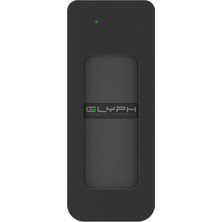 Glyph Atom 1000 GB Siyah - Harici SSD (1000 Gb, USB Type-C, 3.1 (3.1 Gen 2), 560 Mb/s, Siyah), A1000BLK, 1024 GB