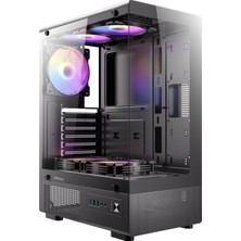 Antec Geh Orta Bütçe VCX300 Argb Atx /m- Atx O.n. Bk (0-761345-10224-7)