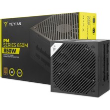 Yeyian Vega 850W, 80 Plus Gold, Atx 3.1, Tam Modüler, Pcıe 5.1, Fan 135 Mm, Sessiz, En Son Nesil Gpu'larla Uyumlu