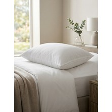 Med Home Medhome Elyaf Dolgulu Yastık – 50X70 cm | 800 gr | Pamuklu Kılıf