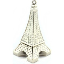 Wooteck USB Bellek Eyfel Kulesi, Metal, 32 Gb, Gümüş