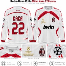 North Babıl Efsane Nostaljik Uzun Kollu Milan Kaka Forma
