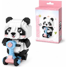 Loz Panda Scooter 320 Parça Block Oyuncak Seti