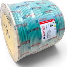 Antenci Ersan Kablo RG6U6 Cu-Cu Bakır Anten Kablosu Yeşil 500METRE 64TEL