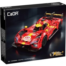 Cada Kırmızı Yarış Arabası 1518 Parça LEGO Seti
