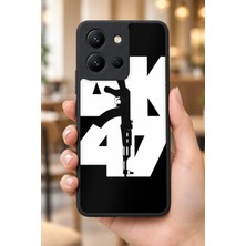 BG AKSESUAR Vivo Y36 Uyumlu Silah Desenli Kamera Korumalı Darbelere Dayanıklı Kılıf