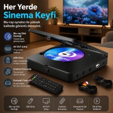 Jrıhz Blu-Ray/dvd Oynatıcı "disk ve USB Arşivinizi Tek Oynatıcıda Buluşturun"