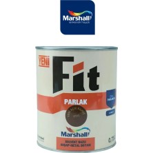 Marshall Fit Parlak Yağlı Boya Açık Kahve 0,75L 5599116