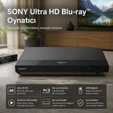Sony 4K UHD Blu-Ray Oynatıcı "cd, DVD ve Blu-Ray Arşivinizi Tek Cihazda Oynatın"