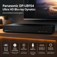 Panasonic 4K UHD Blu-Ray Oynatıcı "dolby Atmos ile Filmin Sesini Çevrenizde Hissedin"