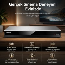Panasonic 4K UHD Blu-Ray Oynatıcı "görüntü ve Sesi Ayrı HDMI Çıkışlarıyla Yönetin"