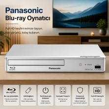 Panasonic Blu-Ray Oynatıcı "disk ve USB Arşivinizi Tek Cihazda Oynatın"