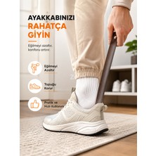 Zeyn Gross Metal Ayakkabı Çekeceği 30 cm - Dayanıklı Metal Kerata - Ergonomik Ayakkabı Giydirici