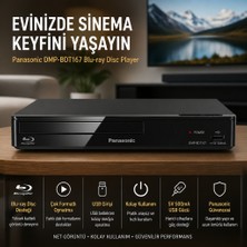 Panasonic Blu-Ray Oynatıcı "disk ve USB Arşivinizi Tek Cihazda Oynatın"