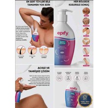 Epify Sensitive Tüy Dökücü Krem 250 ml - Kıl Köklerini Zayıflatıcı & Tahriş Karşıtı Acısız Tüy Dökücü Jel (Unisex)