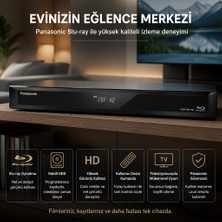 Panasonic Blu-Ray Kayıt Oynatıcı "disk Arşivinizi 4K Kaliteye Yaklaştırın"
