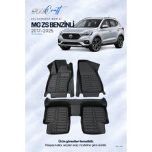 Otocraft Mg Zs Benzinli (2017-2025) Araca Özel Deluxrider Lüks Havuzlu Paspas Tam Set 3 Parça