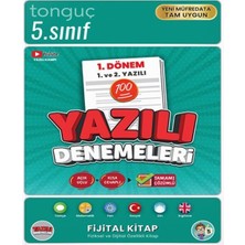 TeknoKapsül Tonguç Akademi 5. Sınıf Yazılı Denemeleri 1. Dönem 1 ve 2. Yazılı