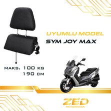 Threeback / Sym Joymax Uyumlu / Bel ve Sırt Dayama ve Yolcu Yükseltme Sistemi