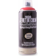 Kitabevimden Artdeco Akrilik Sprey Boya 400 ml Kırmızı Y-400-340