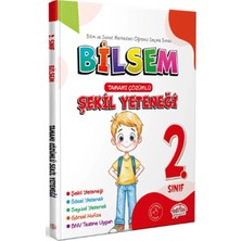 TeknoKapsül Editör Yayınları 2. Sınıf Bilsem Hazırlık Şekil Yeteneği